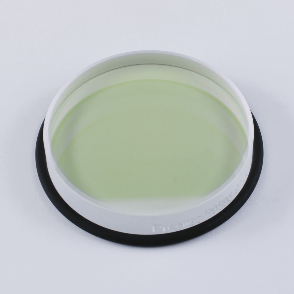 Protective glass OG Y D37 d7 20 HP with O-Ring Protective glass OG Y D37 d7 20 HP with O-Ring